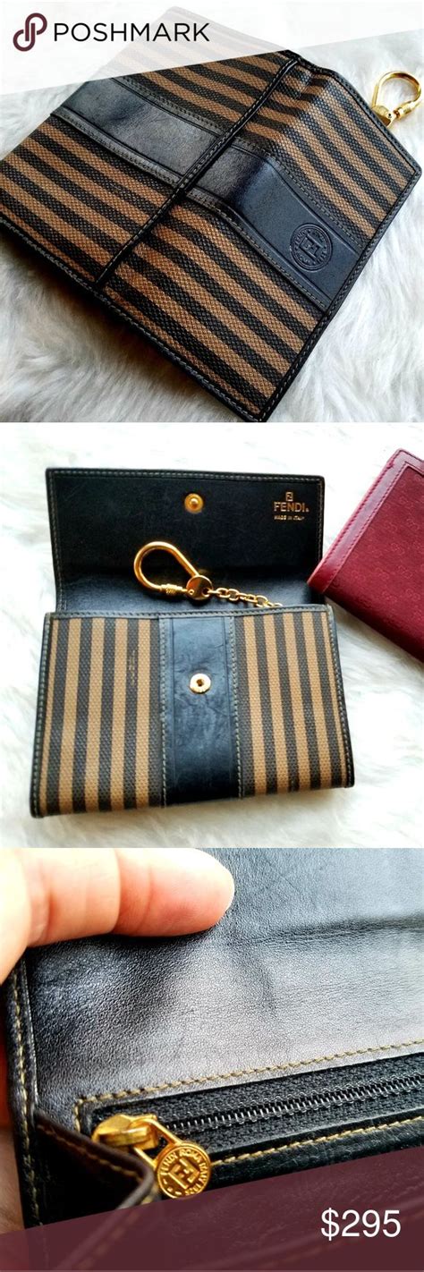 fendi key wallet|realreal Fendi wallet.